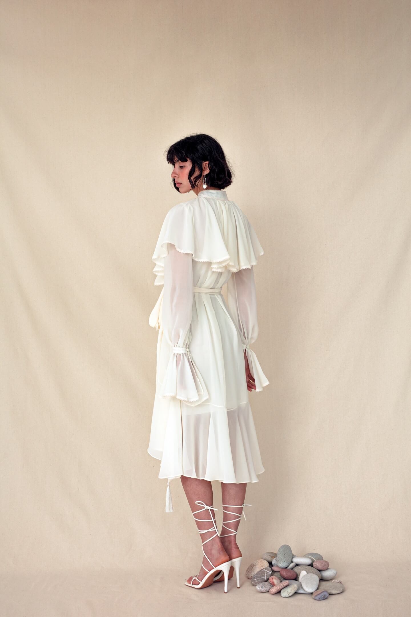 Ocean Of Tenderness Midi Dress