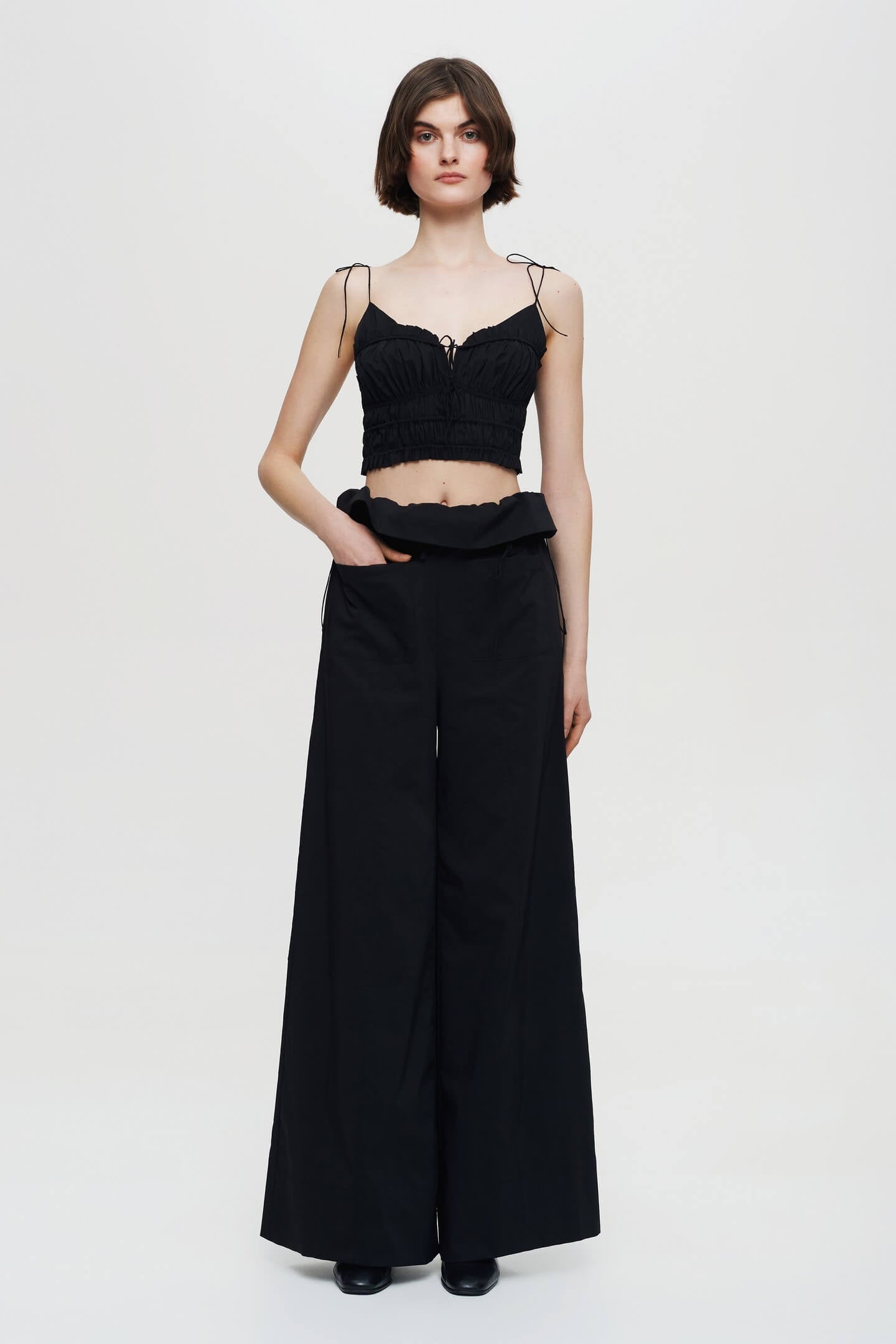 Model in Polyphonic Silence top front view