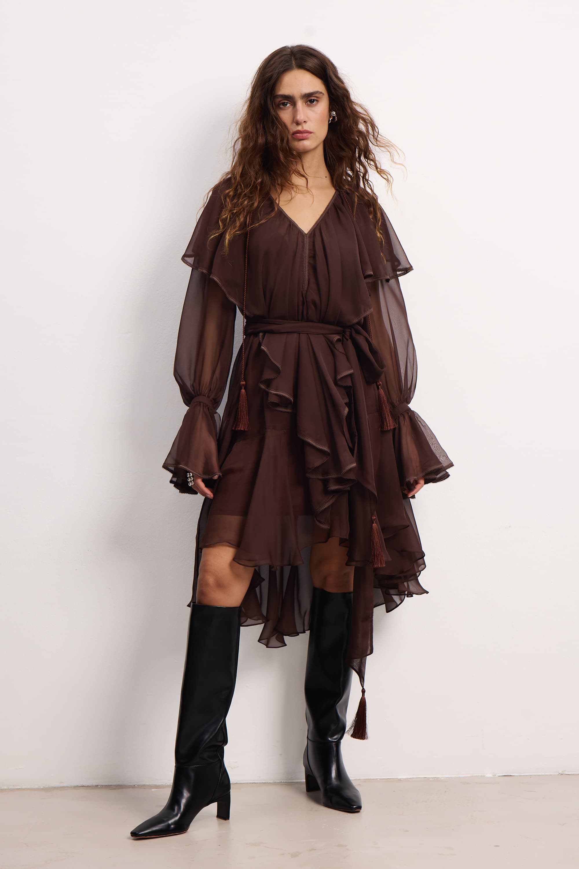 Ocean Of Tenderness Midi Dress