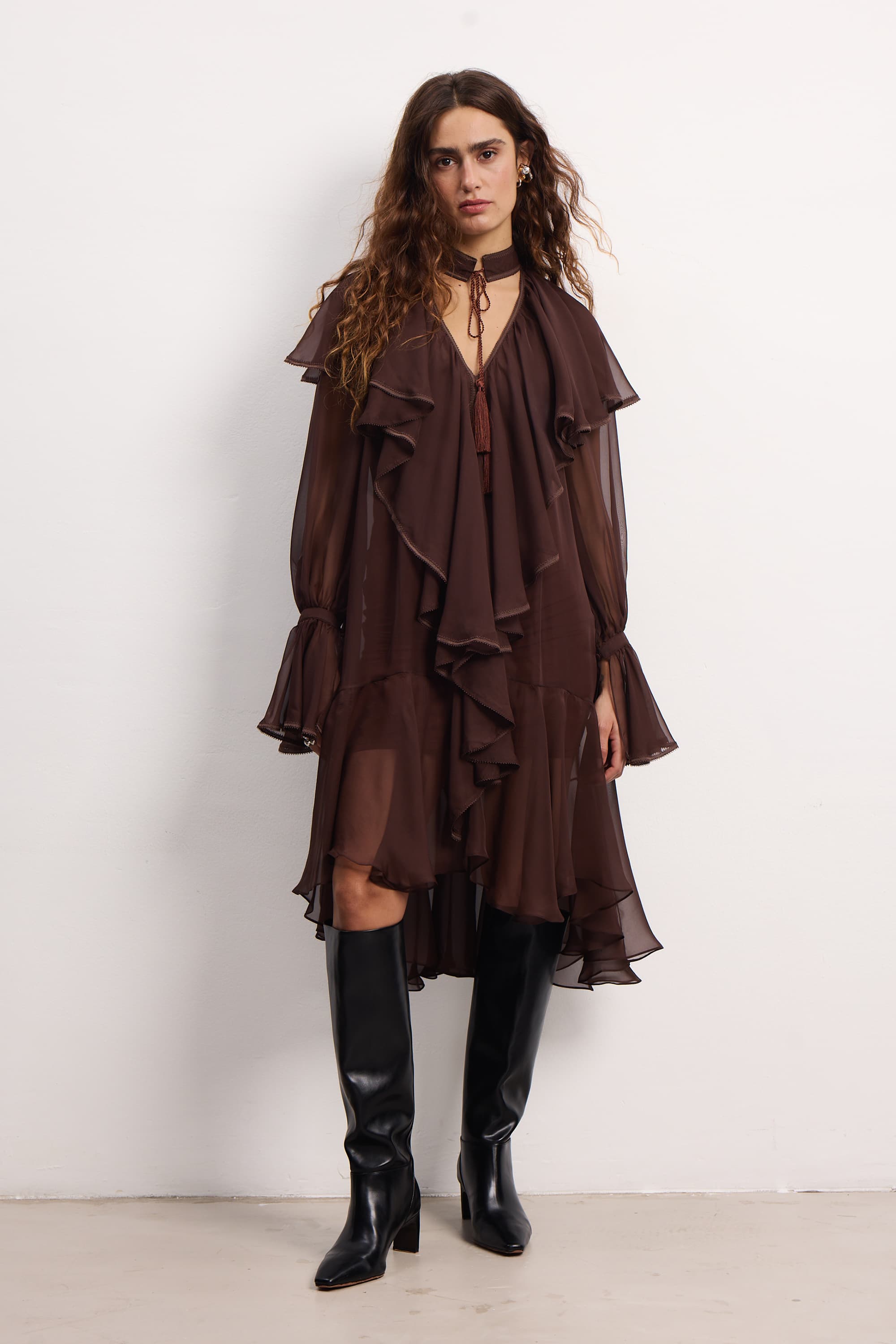 Ocean Of Tenderness Midi Dress