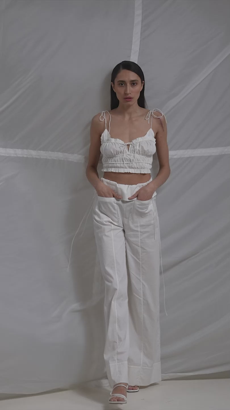 Model in Heavenly Symphony pants video