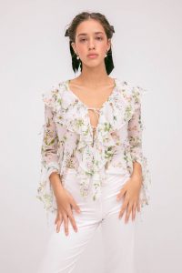 Feeling #18 Blouse. Salt Air Touch image featured